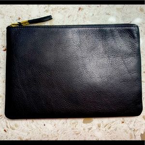 Madewell Leather Pouch Clutch